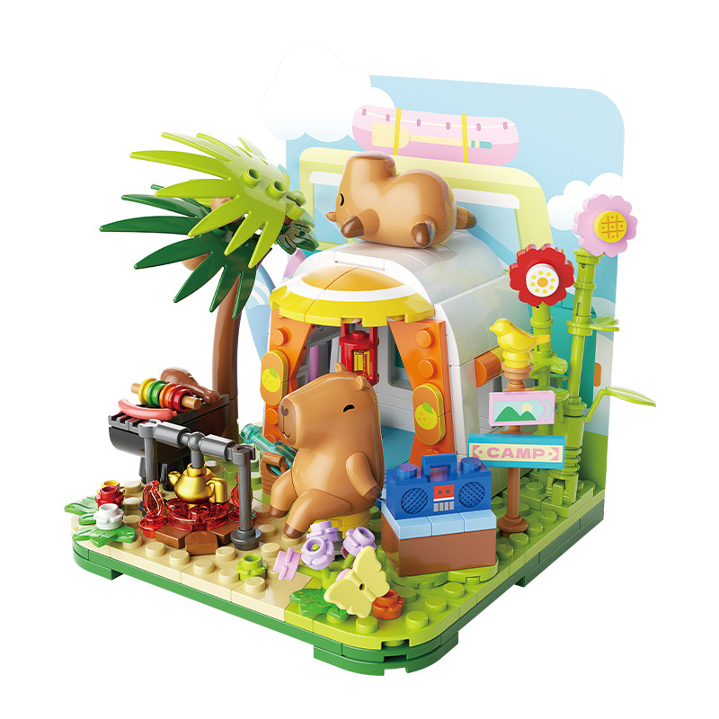 GK003 卡皮巴拉平靜露營