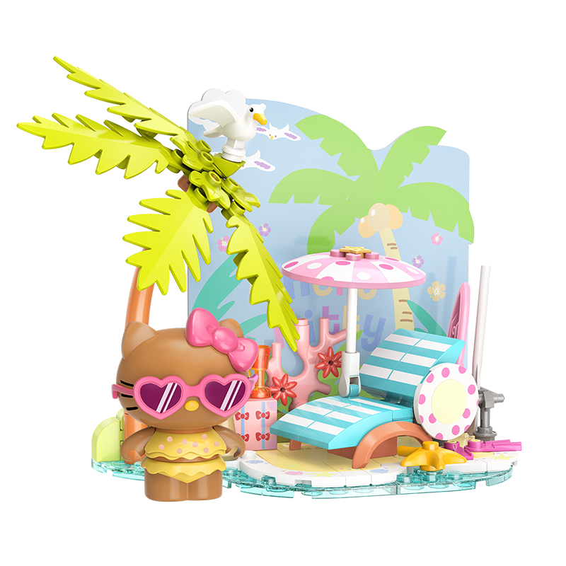  TC2322 三麗鷗 Hello Kitty 濱海假日：美美日光浴